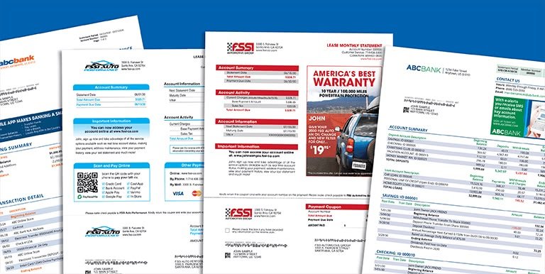 Transactional & Utility Bills
